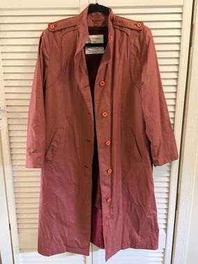 London Fog Rose Trench Coat with Removable Lining